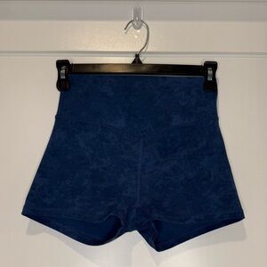 Women's Tie-Dye High-Waisted Biker Shorts